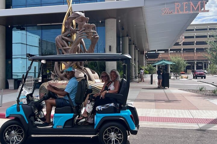 Old Town Scottsdale Electric Cart Tour — Private 75-Minute Luxury Experience