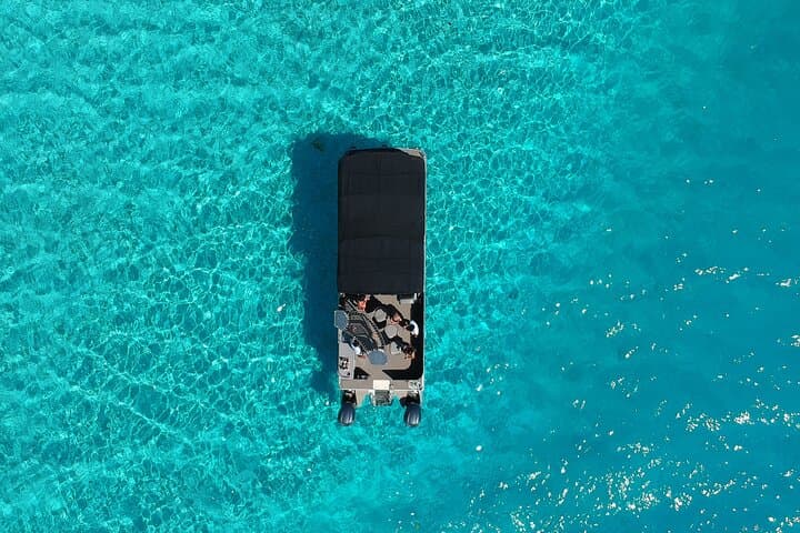 Private Sunset Bar Boat in Bora Bora — Champagne Cruise on a Luxury Pontoon photo 6