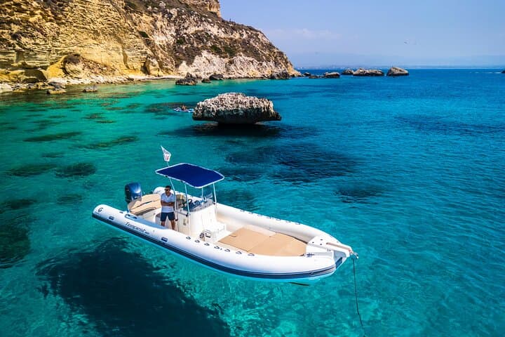 3-Hour Boat Excursion in Cagliari: Swim, Snorkel & Dolphin-Spotting