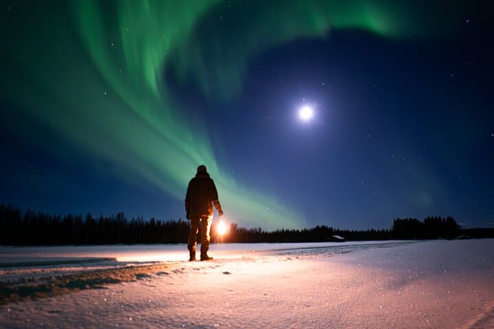 Northern Lights Hunting Expedition in Ranua, Lapland — Guided Aurora Safari photo 5
