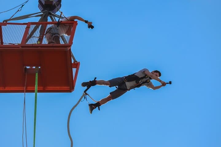 Krakow Urban Bungee: 90m Crane Jump Over the City photo 2