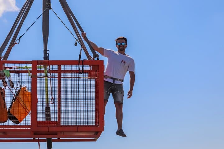 Krakow Urban Bungee: 90m Crane Jump Over the City photo 4