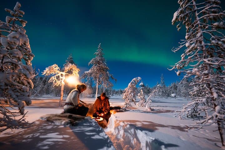 Northern Lights Hunting Expedition in Ranua, Lapland — Guided Aurora Safari photo 2