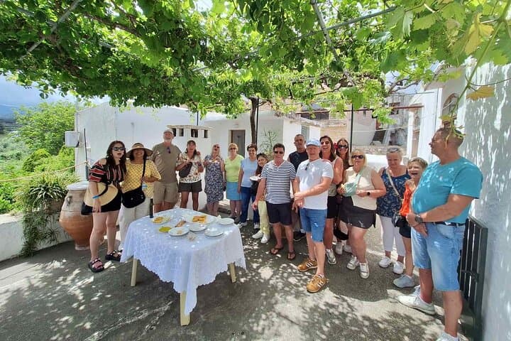 Life in Crete: Full-Day Cooking, Melidoni Cave & Arkadi Monastery Tour