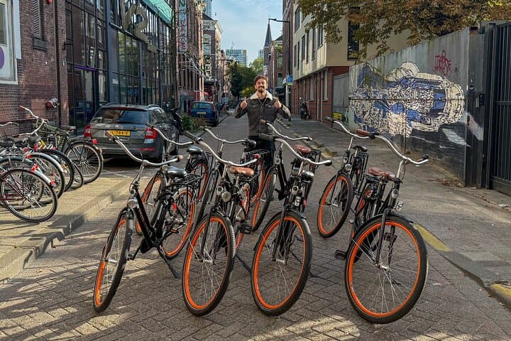 Private Rotterdam Bike Tour — Cube Houses, Markthal & Erasmus Bridge photo 4