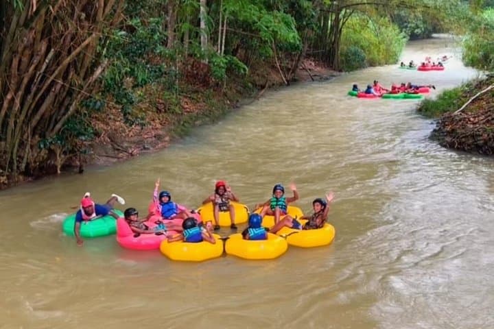 Blue Hole and Rio Bueno River Adventure: Waterfall Climbs, Caves & Class II Rafting in Ocho Rios photo 3