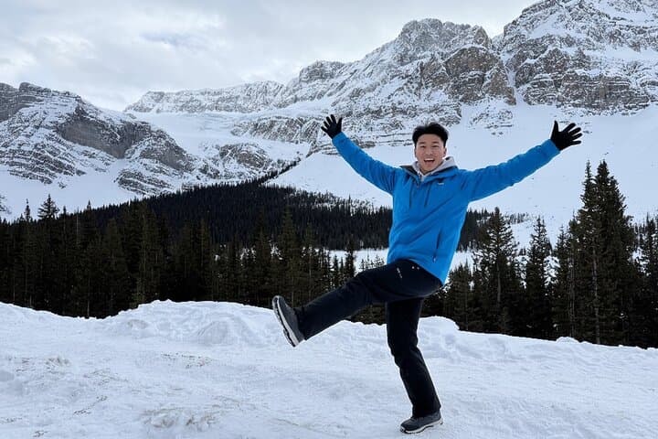 Banff Winter Day Tour: Lake Louise, Abraham Lake & Icefields Parkway from Canmore photo 4