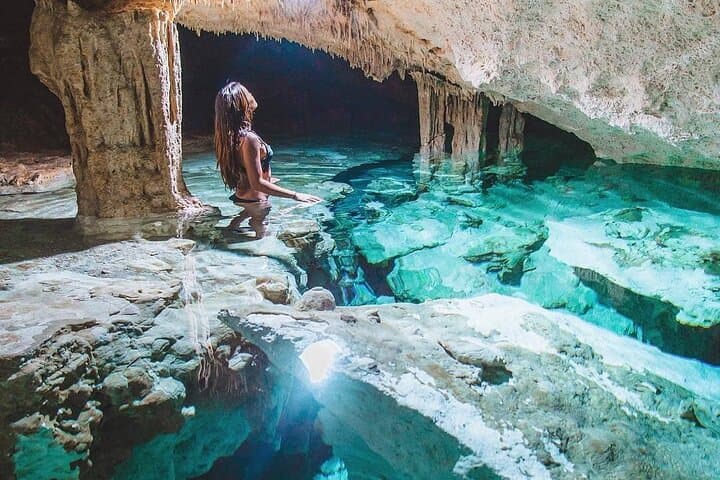 Tulum Ruins and Cenote Private Tour: Half-Day Mayan Ruins, Cliff Views & Cenote Swim photo 6