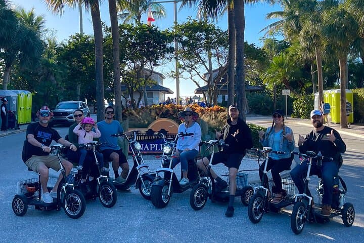 Sunset Trike & Moped Tour in Naples, Florida — Old Naples Evening Ride photo 6