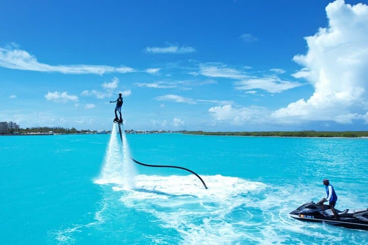 Flyboarding in Turks & Caicos: Long Bay Jet-Propelled Lessons photo 2