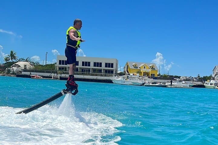 Flyboarding in Turks & Caicos: Long Bay Jet-Propelled Lessons photo 4