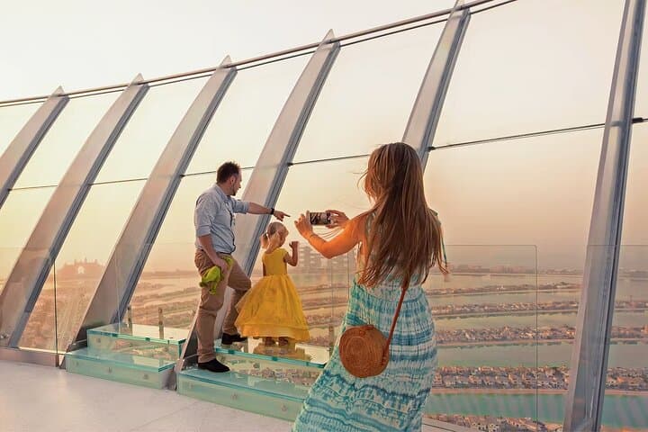 See Dubai From Above: The View at The Palm + Dubai Frame Combo Ticket photo 2