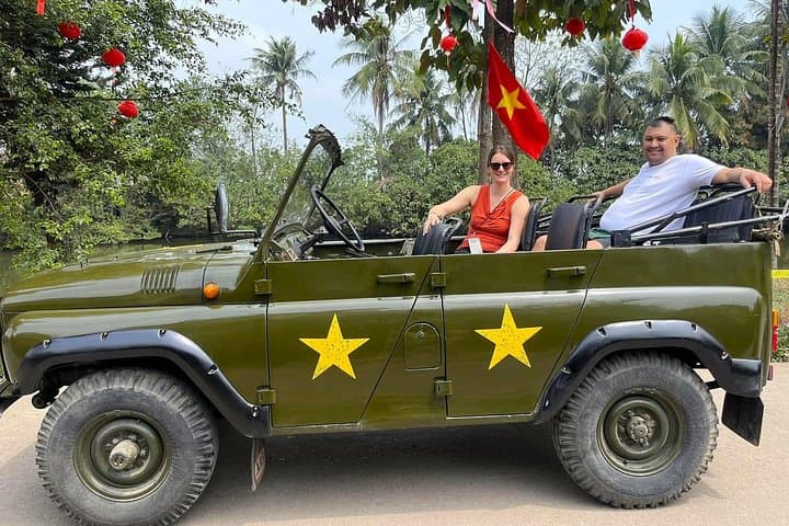 Jeep to Duong Lam Ancient Village: Hanoi Countryside Culture & Rice-Field Roads