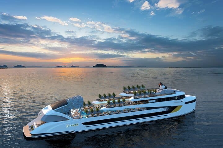 Ha Long Bay Dolphin 5-Star Day Cruise — Pool, Party & Buffet Lunch photo 6