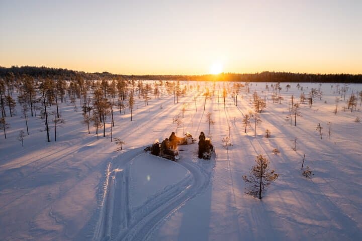 Ranua Snowmobile Safari: 1-Hour Winter Lake Ride in Finnish Lapland photo 4