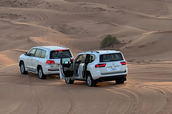 Dubai Red Dunes Premium Desert Safari: Camel Ride, Sandboarding & BBQ Dinner photo 3