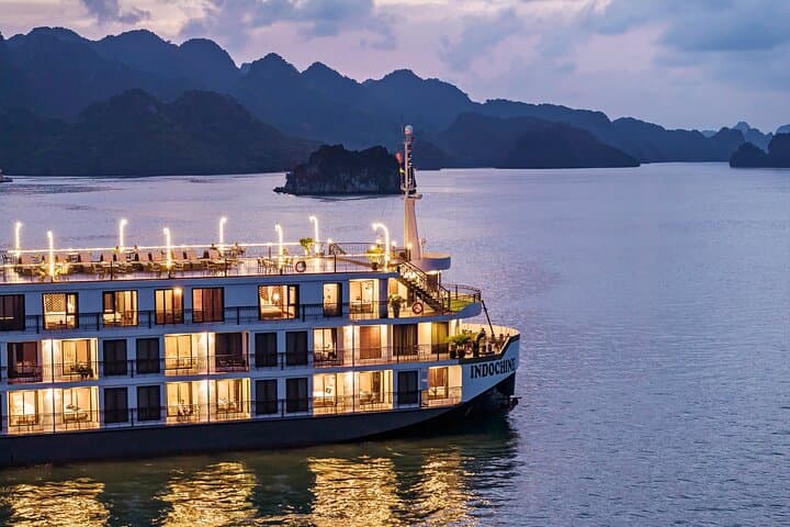 Luxury Indochine 2-Day Halong and Lan Ha Bay Cruise with Balcony Cabin photo 1