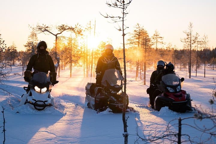 Ranua Snowmobile Safari: 2-Hour Winter Lake Adventure in Lapland photo 4