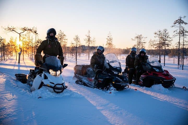 Ranua Snowmobile Safari: 2-Hour Winter Lake Adventure in Lapland photo 5