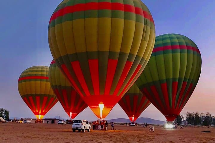 Private Luxury Hot Air Balloon Flight Over Marrakech with Berber Breakfast photo 5