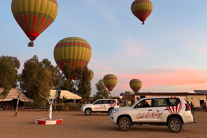 VIP Hot Air Balloon Flight Over Marrakech — Private Compartment & Sunrise Breakfast photo 2