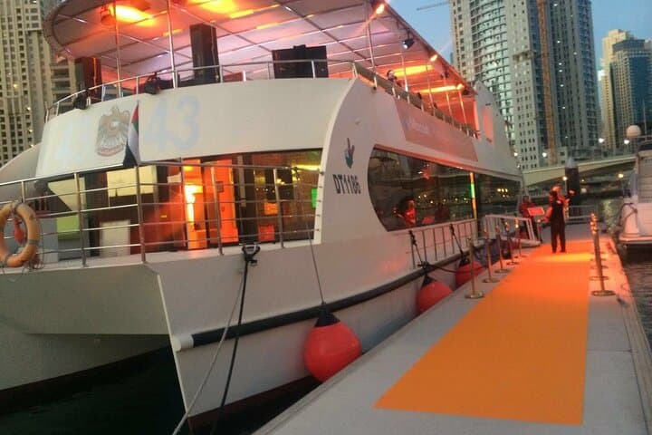 Dubai Marina Evening Yacht Cruise with Buffet Dinner photo 2