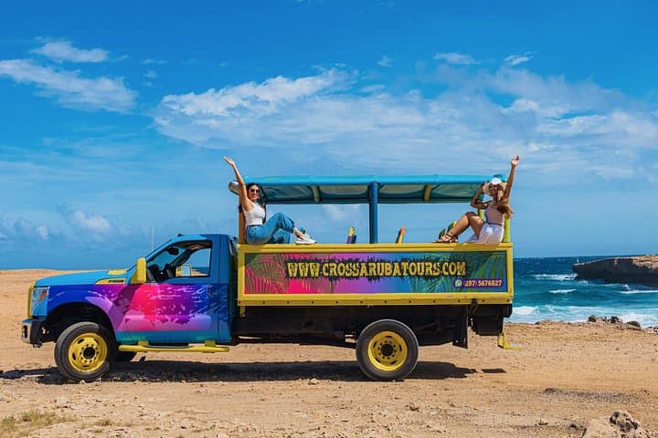 Aruba Natural Pool Conchi Off‑Road Adventure: Natural Bridge & Casibari Climb photo 3