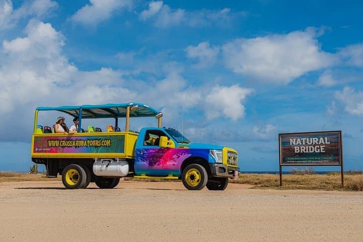 Aruba Natural Pool Conchi Off‑Road Adventure: Natural Bridge & Casibari Climb