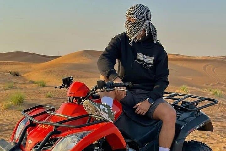 Sharm El Sheikh Desert Quad Bike & Camel Ride with Bedouin Dinner — Evening Safari photo 4