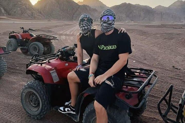 Sharm El Sheikh Desert Quad Bike & Camel Ride with Bedouin Dinner — Evening Safari photo 3