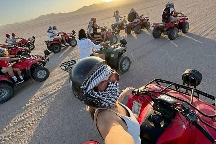 Sharm El Sheikh Desert Quad Bike & Camel Ride with Bedouin Dinner — Evening Safari photo 2