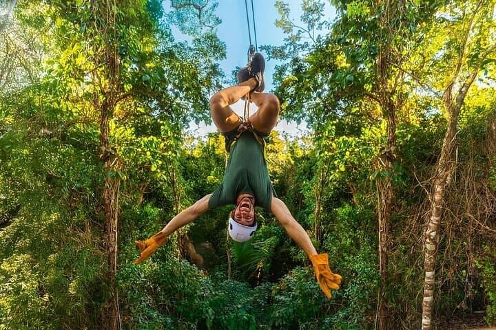 Full-Day Cancun ATV, Zipline & Cenote Adventure with Snorkeling photo 4