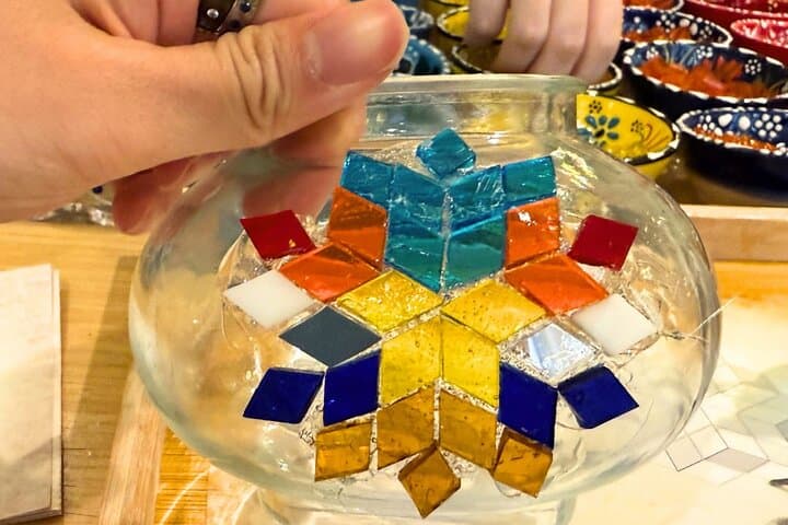 Mosaic Lamp Workshop in Indianapolis: Craft a Turkish-Style Stained-Glass Lamp photo 6