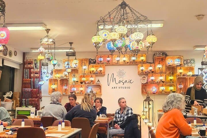 Create Your Own Turkish Mosaic Lamp in Brighton, MA — Hands-On Workshop photo 6