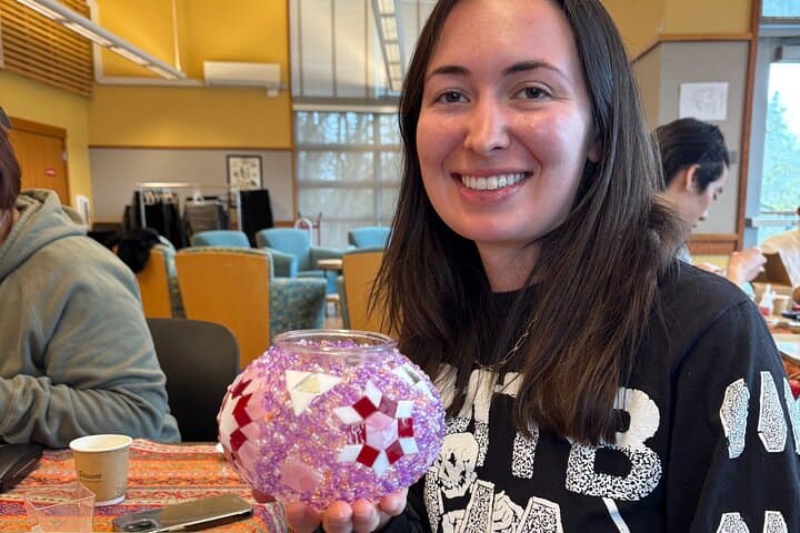 Mosaic Art Workshop in Voorhees — Create a Turkish Mosaic Lamp photo 5