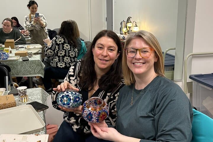Turkish Mosaic Lamp Workshop in Manhattan — Hands-On Art Class in the Garment District photo 4