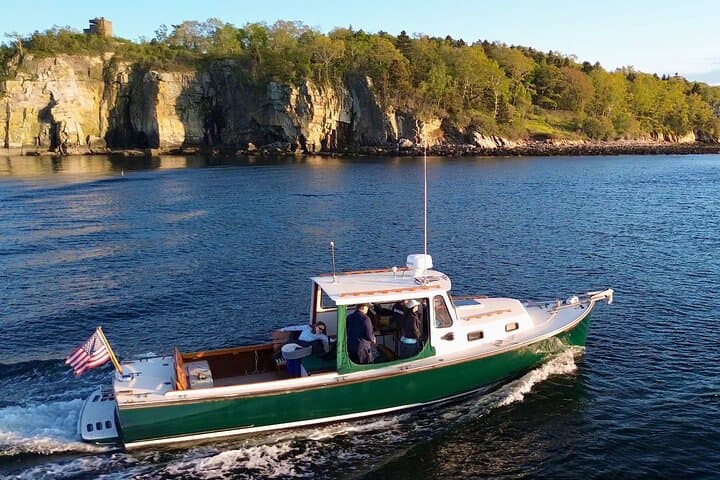 Private Sunset Powerboat Cruise in Casco Bay — Portland Harbor Lighthouses & Wildlife photo 2
