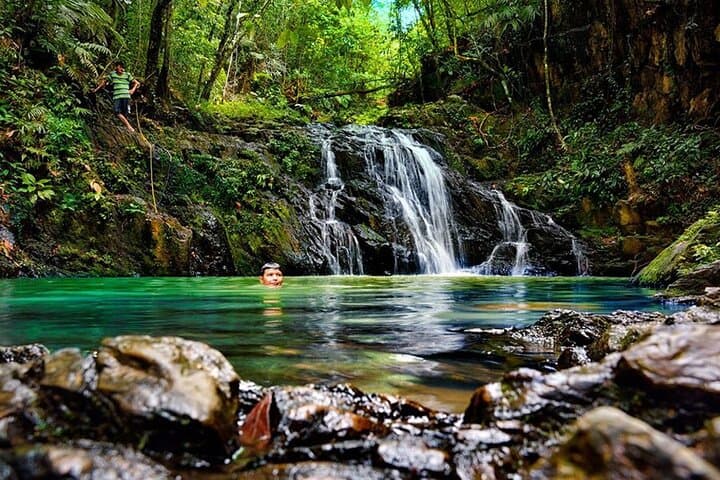 Private Antelope Trail Hike & Waterfall Swim from Placencia — Belize Jungle Adventure photo 5