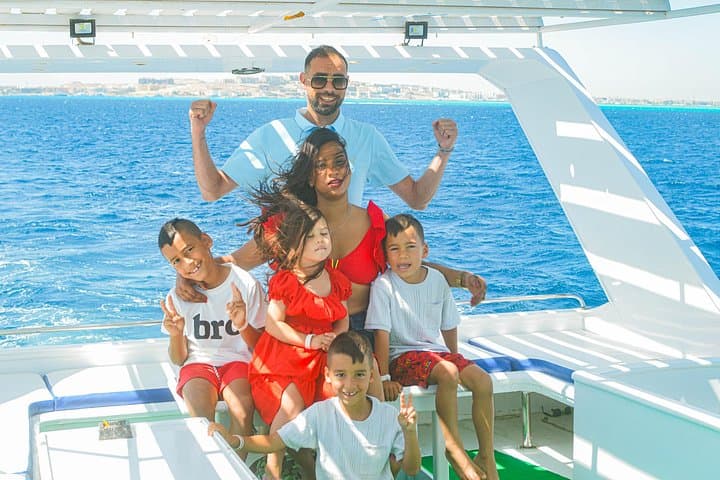 Private Hurghada Yacht to Two Islands — Snorkel with Dolphins and Beach Lunch photo 1