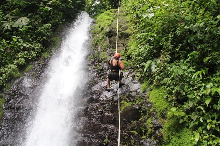 Canyoning Area 360 — La Fortuna Waterfall Rappels, Hot River Pools & Rainforest Hike photo 2