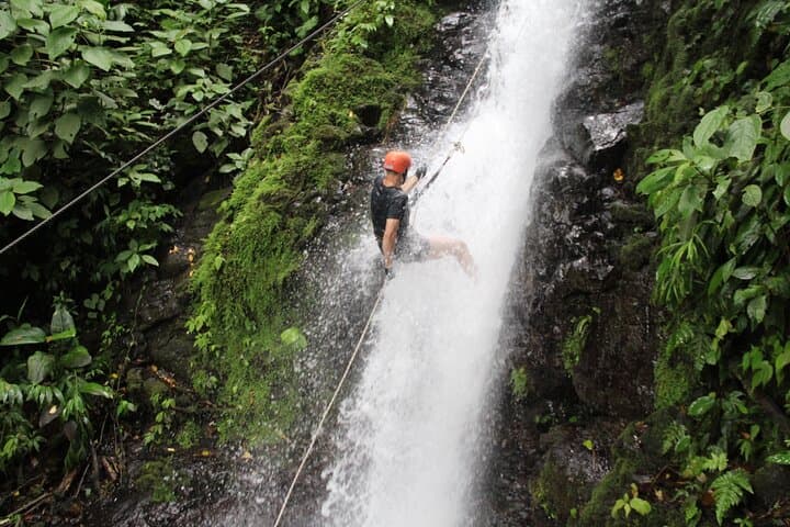 Canyoning Area 360 — La Fortuna Waterfall Rappels, Hot River Pools & Rainforest Hike