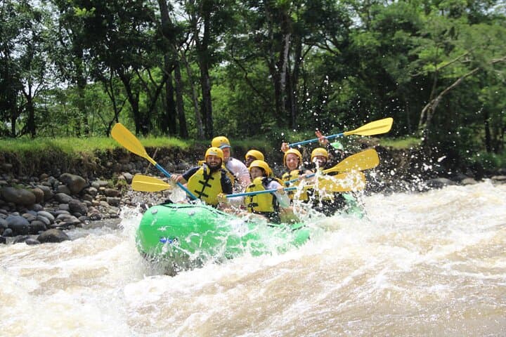 Ultimate 3-in-1 Canyoning, Whitewater Rafting & Tubing Adventure in La Fortuna