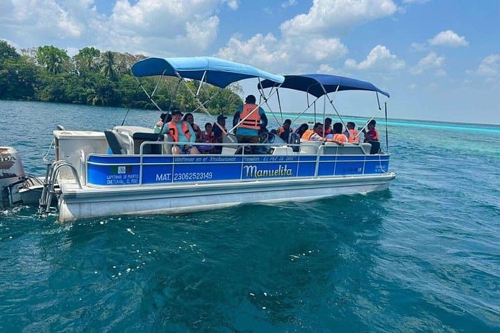 Bacalar Boat Ride & Lunch from Cancun — Lagoon of Seven Colors Day Trip photo 1