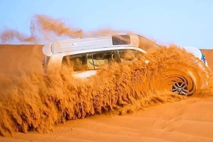 Qatar Desert Safari: Premium Camel Ride, Dune Bashing & Inland Sea Excursion