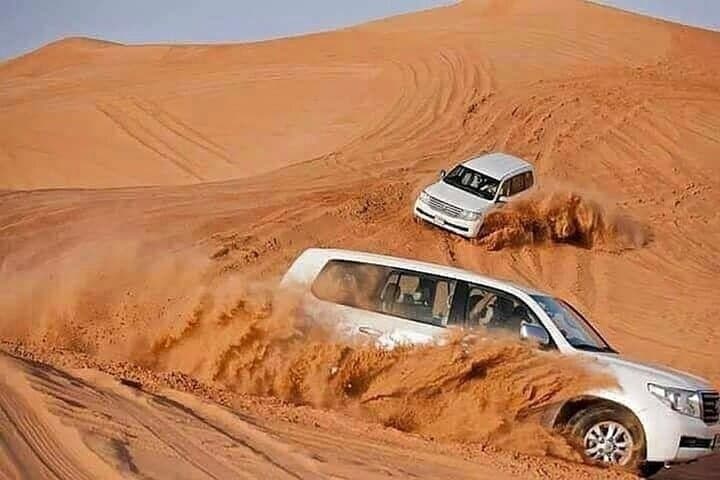 Doha Desert Escape: Gentle Dune Safari, Camel Ride & Sandboarding photo 4