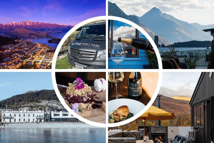 Queenstown Progressive Dinner & Wine Tour: 3-Location Lakeside Gourmet Evening