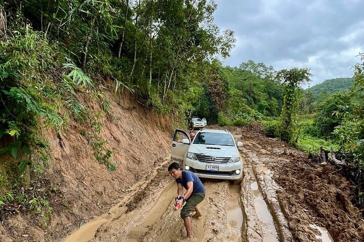 2-Day Jeep Adventure to Doi Inthanon: Chiang Mai Off-Road, Waterfalls & Karen Village photo 3