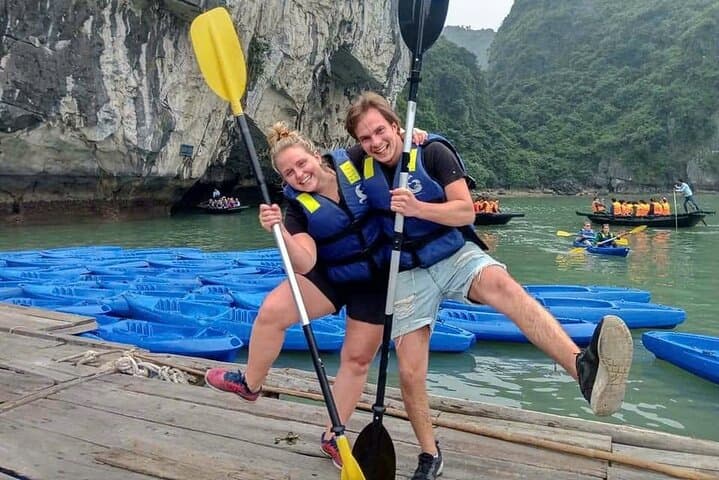 Ha Long Bay Day Cruise: Kayak Luon Cave, Explore Surprising Cave & Titop Island photo 4