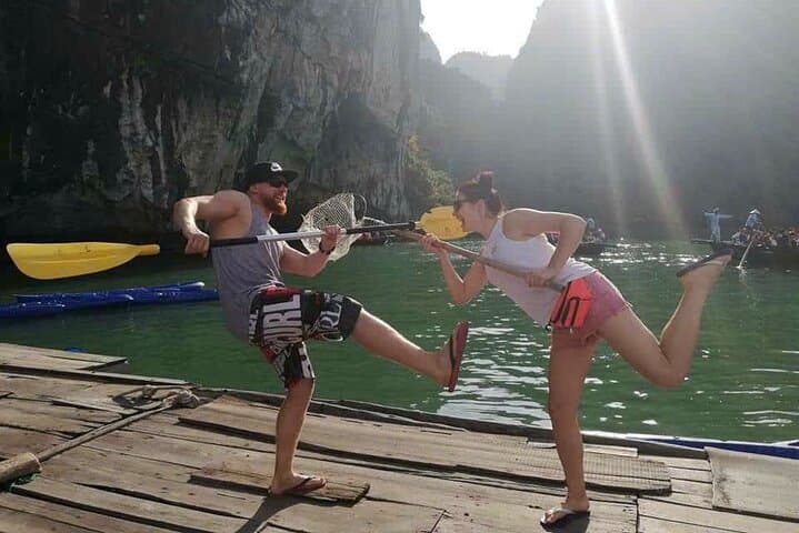 Ha Long Bay Day Cruise: Kayak Luon Cave, Explore Surprising Cave & Titop Island photo 6