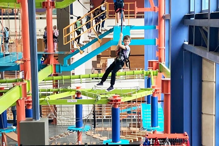 San Antonio Riverwalk Indoor Ropes Course & Clip 'n Climb Adventure photo 2